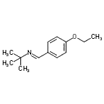 CAS#: 445427-45-2， (E)-1-(4-Ethoxyphenyl)-N-(2-Methyl-2-Propanyl)Methanimine