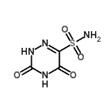 CAS#: 446268-23-1， 3,5-Dioxo-2,3,4,5-Tetrahydro-1,2,4-Triazine-6-Sulfonamide