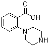 结构式 CAS# 446831-27-2, 2-(1-哌嗪基)-苯甲酸