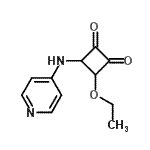 CAS#: 446861-48-9， 3-Ethoxy-4-(4-Pyridinylamino)-1,2-Cyclobutanedione