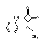 CAS#: 446861-51-4， 3-Ethoxy-4-(2-Pyridinylamino)-1,2-Cyclobutanedione