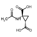 CAS#: 446879-45-4， (1R,2S)-1-Acetamido-1,2-Cyclopropanedicarboxylic Acid