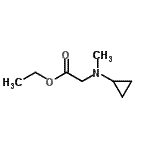 CAS#: 447423-35-0， Ethyl N-Cyclopropyl-N-Methylglycinate