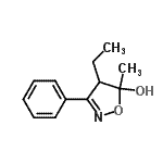 CAS#: 449181-14-0， 4-Ethyl-5-Methyl-3-Phenyl-4,5-Dihydro-1,2-Oxazol-5-Ol