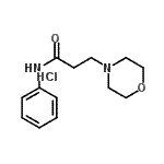 CAS#: 4497-03-4， N-[3-(4-Morpholinyl)Propanoyl]Anilinium Chloride