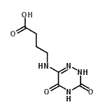 CAS#: 449793-30-0， 4-[(3,5-Dioxo-2,3,4,5-Tetrahydro-1,2,4-Triazin-6-Yl)Amino]Butanoic Acid