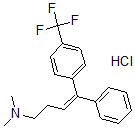 CAS 登录号：4510-65-0， (Z)-N,N-二甲基-4-苯基-4-[4-(三氟甲基)苯基]丁-3-烯-1-胺盐酸盐