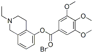 CAS#: 4512-83-8， (2-Ethyl-3,4-Dihydro-1H-Isoquinolin-5-Yl) 3,4,5-Trimethoxybenzoate Bromide