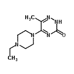 CAS#: 451523-69-6， 5-(4-Ethyl-1-Piperazinyl)-6-Methyl-1,2,4-Triazin-3(2H)-One