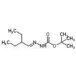 CAS#: 452318-58-0， 2-Methyl-2-Propanyl (2E)-2-(2-Ethylbutylidene)Hydrazinecarboxylate