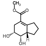 CAS#: 452976-61-3， Methyl (6R,7S,7aS)-6,7-Dihydroxy-2,3,5,6,7,7A-Hexahydro-1H-Indene-4-Carboxylate