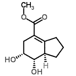 CAS#: 452976-62-4， Methyl (6R,7S,7aR)-6,7-Dihydroxy-2,3,5,6,7,7A-Hexahydro-1H-Indene-4-Carboxylate