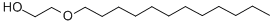 structure of CAS# 4536-30-5, 2-(Dodecyloxy)Ethanol;2-Lauryloxyethanol;2-(Dodecyloxy)Ethanol;40L (Polyether)