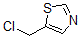 structure of CAS# 45438-77-5, 5-(Chloromethyl)-Thiazole;5-(Chloromethyl)-1,3-Thiazole