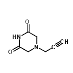 CAS#: 455311-31-6， 4-(2-Propyn-1-Yl)-2,6-Piperazinedione