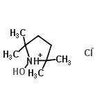 CAS 登录号：4567-20-8， 1-羟基-2,2,5,5-四甲基吡咯烷鎓氯化物