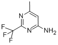 结构式 CAS# 4571-65-7, 6-甲基-2-(三氟甲基)嘧啶-4-胺