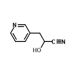 CAS#: 458528-65-9， 2-Hydroxy-3-(3-Pyridinyl)Propanenitrile