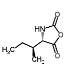 CAS#: 45895-90-7， (4S)-4-[(2S)-2-Butanyl]-1,3-Oxazolidine-2,5-Dione