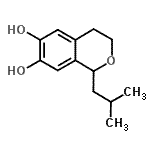 CAS#: 459426-83-6， 1-Isobutyl-3,4-Dihydro-1H-Isochromene-6,7-Diol