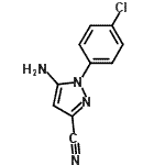 CAS#: 460331-57-1， 5-Amino-1-(4-Chlorophenyl)-1H-Pyrazole-3-Carbonitrile