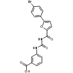 CAS#: 461402-58-4， 3-({[5-(4-Bromophenyl)-2-Furoyl]Carbamothioyl}Amino)Benzoic Acid
