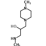 CAS#: 462066-61-1， 1-(Methylamino)-3-(4-Methyl-1-Piperazinyl)-2-Propanol
