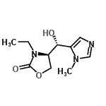 CAS#: 462100-58-9， (4R)-3-Ethyl-4-[(S)-Hydroxy(1-Methyl-1H-Imidazol-5-Yl)Methyl]-1,3-Oxazolidin-2-One