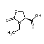 CAS#: 462100-59-0， (4R)-3-Ethyl-2-Oxo-1,3-Oxazolidine-4-Carboxylic Acid