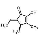 CAS#: 462116-79-6， (4R,5E)-5-Ethylidene-2-Hydroxy-3,4-Dimethyl-2-Cyclopenten-1-One