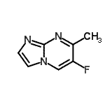 CAS#: 462651-96-3， 6-Fluoro-7-Methylimidazo[1,2-a]Pyrimidine