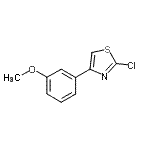 CAS#: 46295-54-9， 2-Chloro-4-(3-Methoxyphenyl)Thiazole