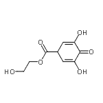 CAS#: 463301-80-6， 2-Hydroxyethyl 3,5-Dihydroxy-4-Oxo-2,5-Cyclohexadiene-1-Carboxylate