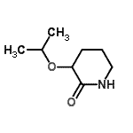 CAS#: 463362-71-2， 3-Isopropoxy-2-Piperidinone