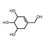 CAS#: 464918-85-2， 5-(Hydroxymethyl)-4-Cyclohexene-1,2,3-Triol