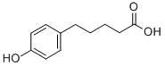 结构式 CAS# 4654-08-4, 5-(4-羟基苯基)戊酸