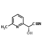 CAS#: 466686-67-9， (2R)-Hydroxy(6-Methyl-2-Pyridinyl)Acetonitrile