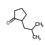 CAS#: 4668-65-9， 2-Isobutylcyclopentanone