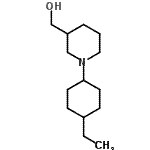 CAS#: 467240-02-4， [1-(4-Ethylcyclohexyl)-3-Piperidinyl]Methanol