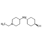 CAS#: 467444-15-1， trans-4-[(1-Ethyl-4-Piperidinyl)Amino]Cyclohexanol