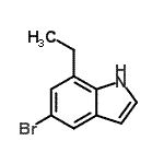 CAS#: 467451-94-1， 5-Bromo-7-Ethyl-1H-Indole