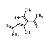 CAS#: 467470-45-7， 4-Acetyl-3,5-Dimethyl-1H-Pyrrole-2-Carboxamide