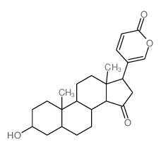 CAS#: 468-86-0， 3b-Hydroxy-15-Oxo-5b,14a-Bufa-20,22-Dienolide