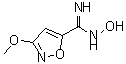 CAS#: 468067-96-1， N-Hydroxy-3-Methoxy-1,2-Oxazole-5-Carboximidamide