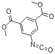结构式 CAS# 46828-05-1, 5-异氰酸-1,3-苯二羧酸二甲酯