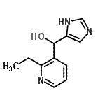 CAS#: 469863-91-0， (2-Ethyl-3-Pyridinyl)(1H-Imidazol-5-Yl)Methanol