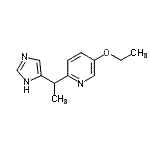 CAS#: 469863-98-7， 5-Ethoxy-2-[1-(1H-Imidazol-5-Yl)Ethyl]Pyridine