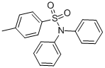 structure of CAS# 4703-19-9, 4-Methyl-N,N-Diphenyl-Benzenesulfonamide;4-Methyl-N,N-Diphenylbenzenesulfonamide;N,N-Diphenyl-P-Toluenesulfonamide;Oprea1_619598