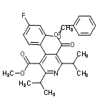 CAS#: 470717-47-6， Dimethyl 4-[2-(Benzyloxy)-4-Fluorophenyl]-2,6-Diisopropyl-3,5-Pyridinedicarboxylate