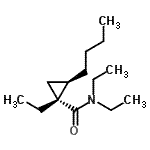 CAS#: 471278-58-7， (1R,2R)-2-Butyl-N,N,1-Triethylcyclopropanecarboxamide